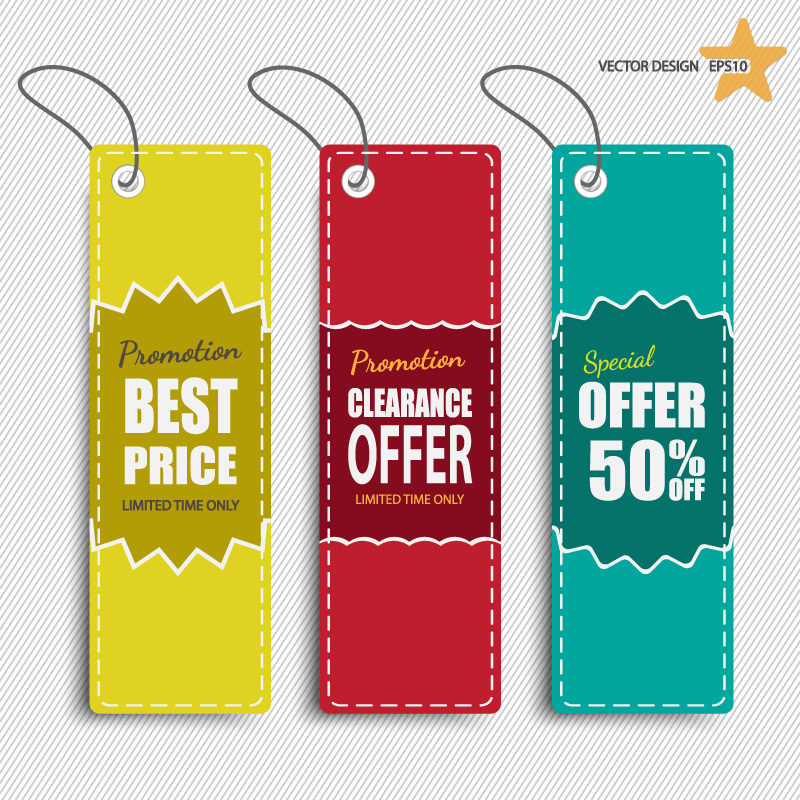 3 Angebote von Logo-Design-Vektor-Material