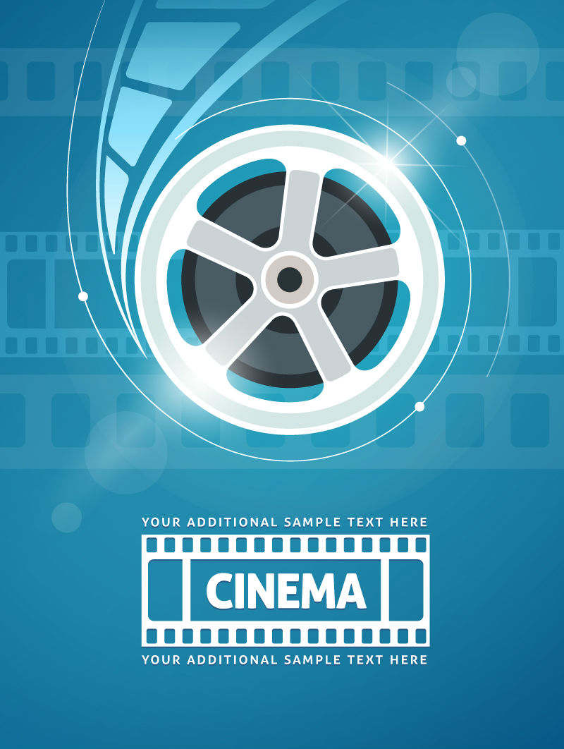 Creative-Film Hintergrund Vektor-Material