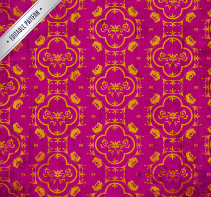 Bottom Rose Gold Muster Hintergrund Vektor Material