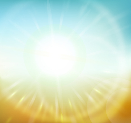 Helle Lichtstrahlung Hintergrund Vektor-Material