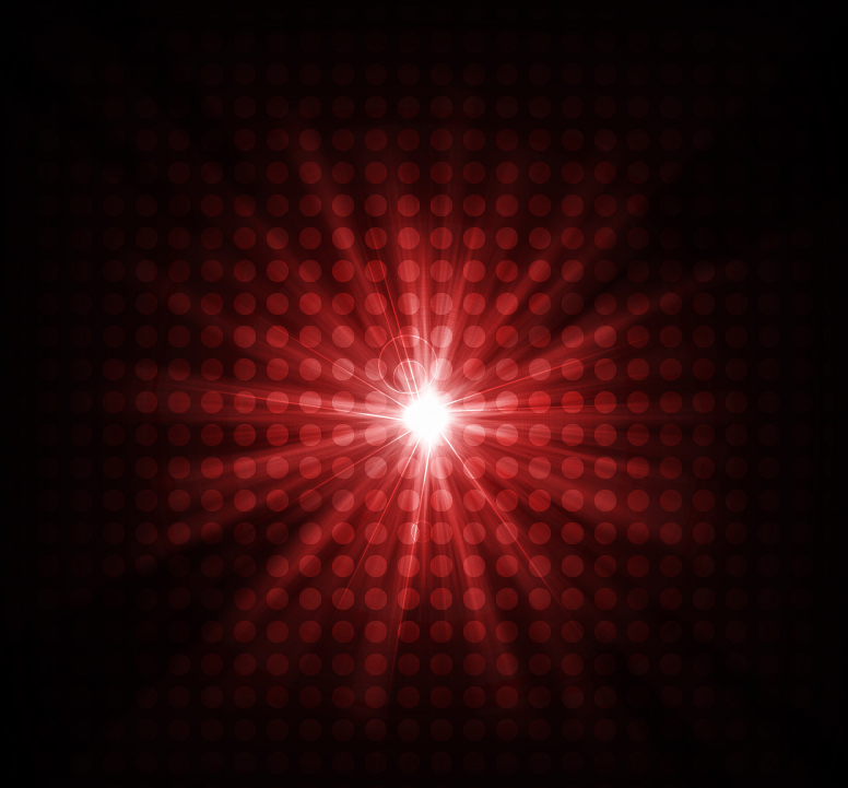 Helles Licht Punkthintergrund Vektor-Material