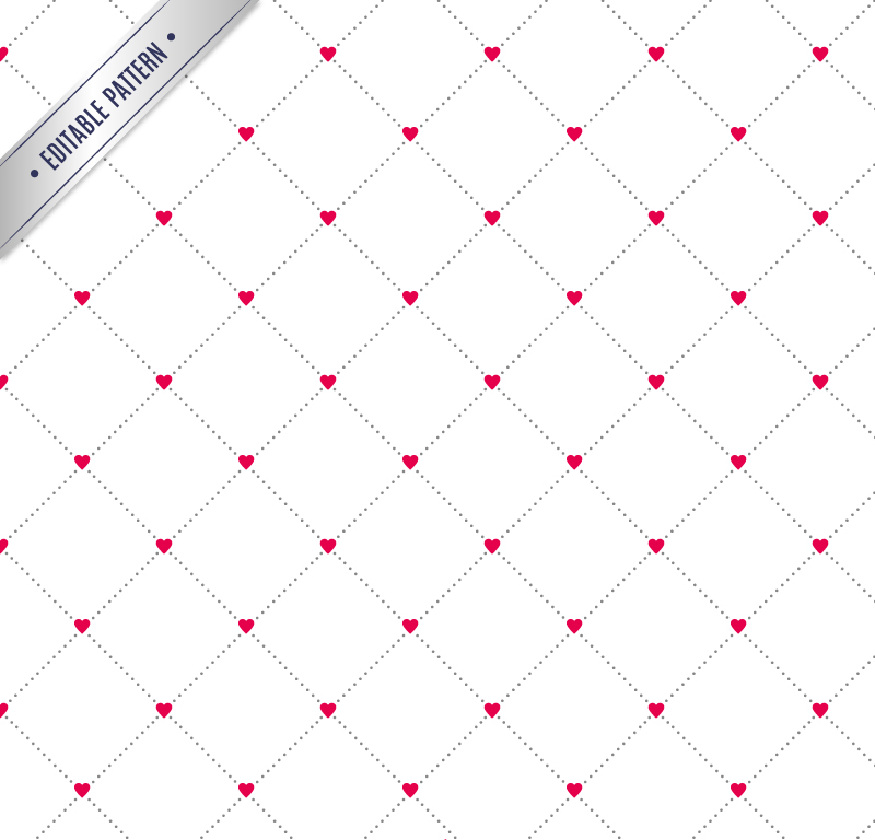 Rose Liebe Diamantgitter Vektor Hintergrundmaterial
