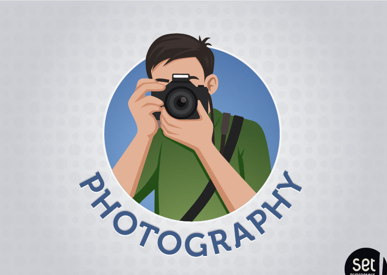 Fotografie Zeichentrickfiguren Vektor Material