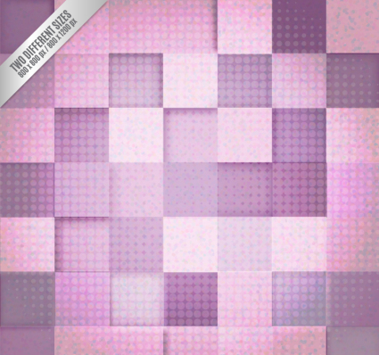 Lila karierten Hintergrund Design Vektor-Material
