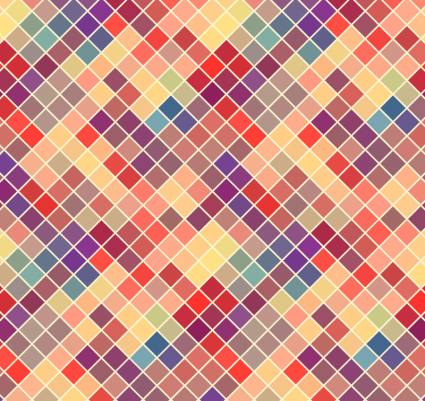 Farbigen Diamanten Mosaik Hintergrund Vektor-Material