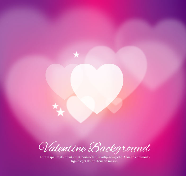 Liebe, Halo, Valentinstag, Hintergrund, Sterne, Vektor-