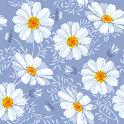 Cosmos nahtlose weißen Hintergrund Vektor-Material
