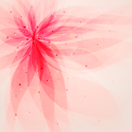 traum abstrakten blume hintergrund vector karte
