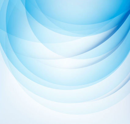 Blauer Geist halbkreisförmige Hintergrund Vektor-Material