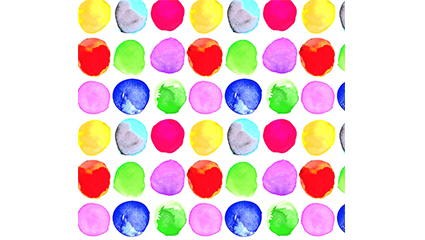 Aquarell Punkte nahtlose Hintergrund Vektor-Vermehrungs