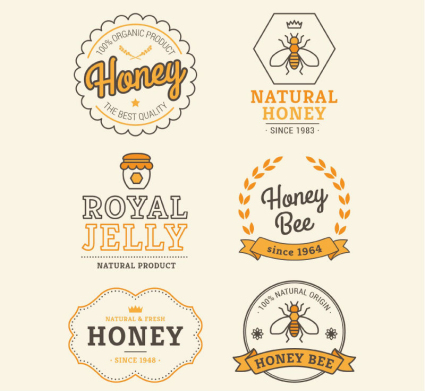 6 kreative schatz label vector material