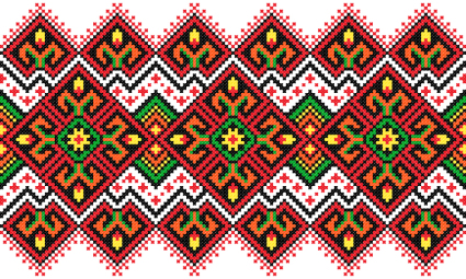 Creative-Muster weben Textur Vektor Material
