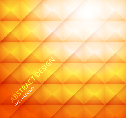 Orange Diamantgitter Vektor Hintergrundmaterial