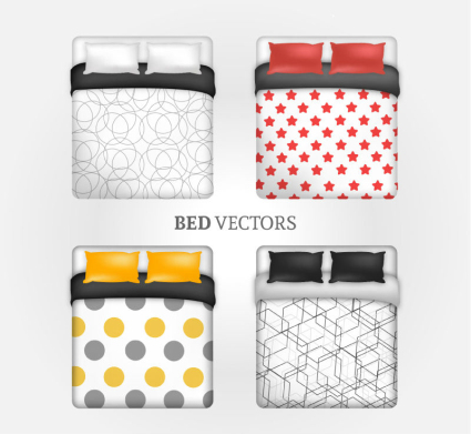 4 Doppel Design Vektor Material Mode