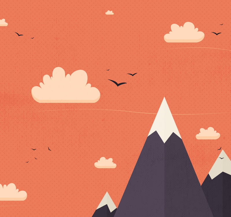 Snowy kreative Illustration Vektor-Material