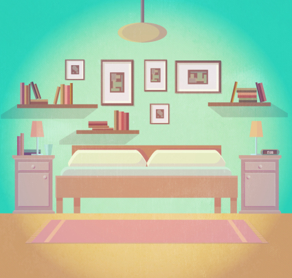 blau - gr¨šne färbung schlafzimmer