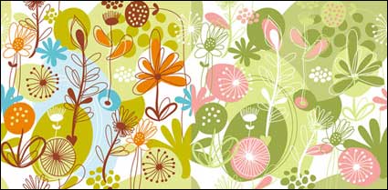 Blumen und Pflanzenmaterial vector