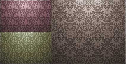 European-style gekachelten Hintergrund Muster Vektor Material