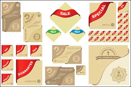 Vektorgrafik Elemente im Zusammenhang mit Material Umsatz