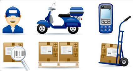 Vector Icon ber Expressdienst