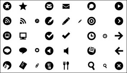 Praktische Web Design kleines Symbol Vektor Material