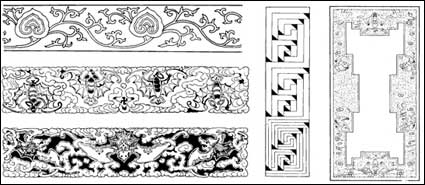 Material der 17 chinesischen klassischen Vektoranalysis