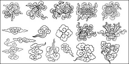Material der 20 chinesischen klassischen Vektoranalysis