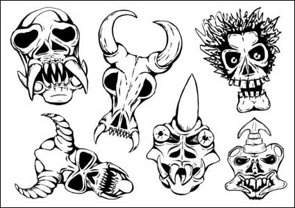 Aufopferungsvoller Maske vector
