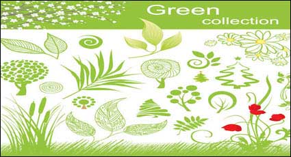 Vector Material Pflanzen