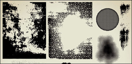 Die Tinte Textur Vektor Material