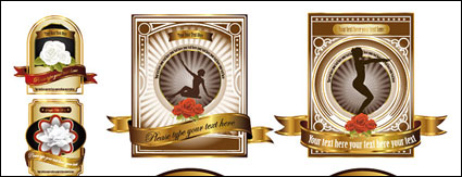 Continental Rosgold Label Vektor Material