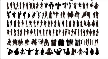 Menschen Silhouette Vector