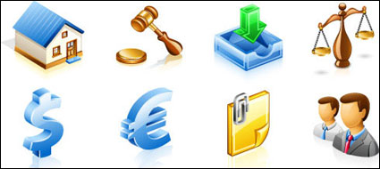 Finanzen Vector-Symbol