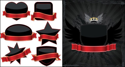 Black Label einfach Vector