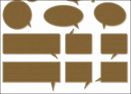 Einfache Sprechblase Vector