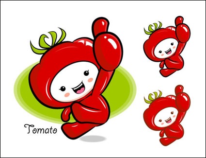 Die Liebe der Karikatur Superfrucht Vector 8
