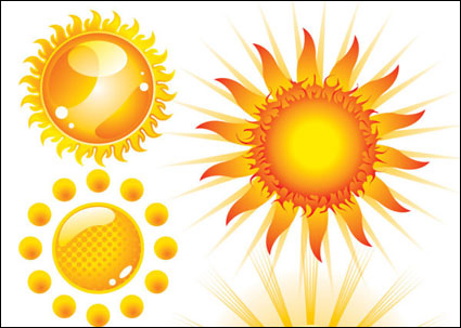 Vector schöne Sonne