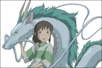 Mäuse mit dem White Dragon Vector Chihiro gemalt