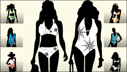 Models Laufsteg Silhouette Vector