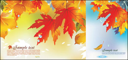 Vector Hintergrund des Falles