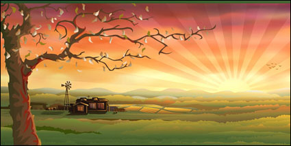 Vector Landschaft Landschaft