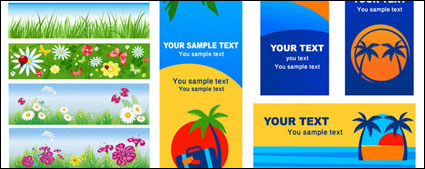 Vector Banner Sommer