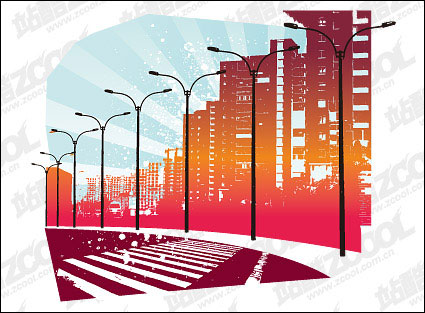 Stadtstraßen Vector
