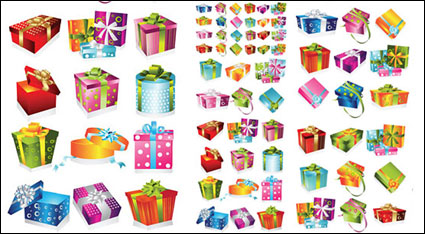 Vector Geschenkkarton