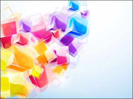 Dynamische dreidimensionale Effekte brillante 3D-Kartendarstellung 03