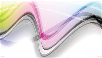 Der Trend der dynamischen Vorlauf wunderschönen 01 - Vector