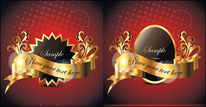 Gold Band Grafik-Muster