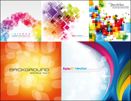 Cool Bunter Hintergrund Vector