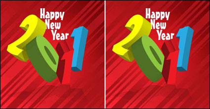 2011 Stereo-Wort Vektor Material-2