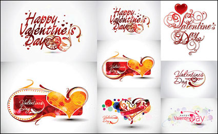Valentinstag Thema clip art Wort